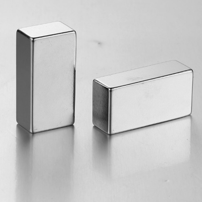 Цвет постоянных магнитов неодимия N52 блока 40X40X20mm серебряный